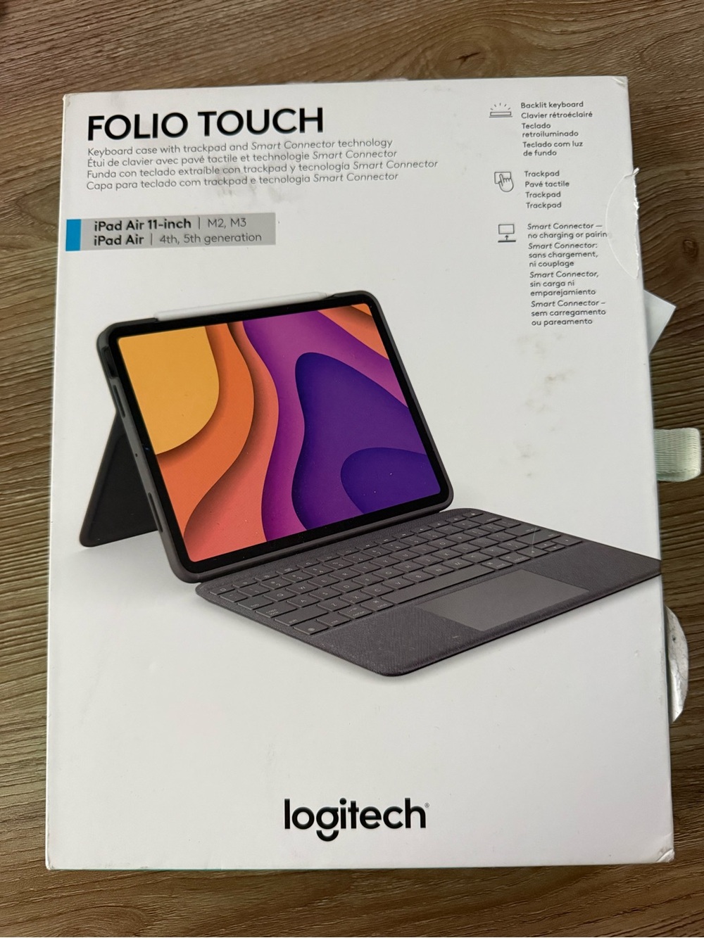 Logitech Folio Touch Keyboard Case - Dark Gray